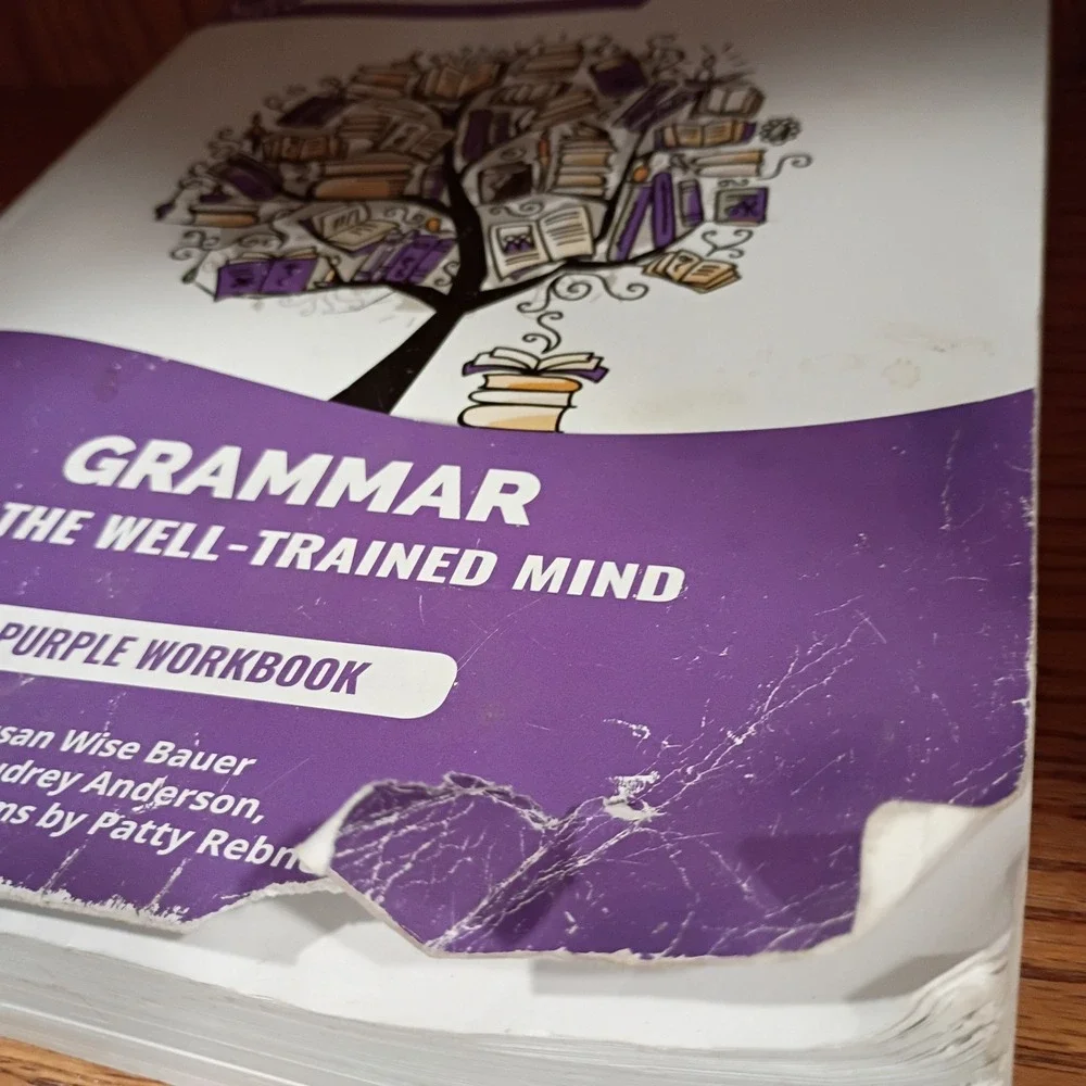 Grammar for the Well-Trained Mind Purple Workbook, 1st Edition Paperback